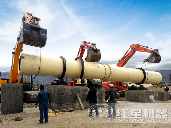 水渣烘干機作業現場 水渣烘干機作業現場