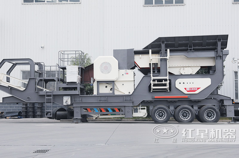 移動沙石機:配顎式破碎機 移動沙石機:配顎式破碎機