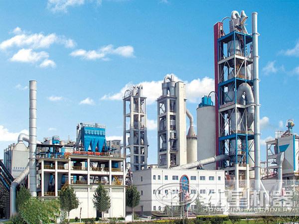 江西某水泥生產線現場 江西某水泥生產線現場