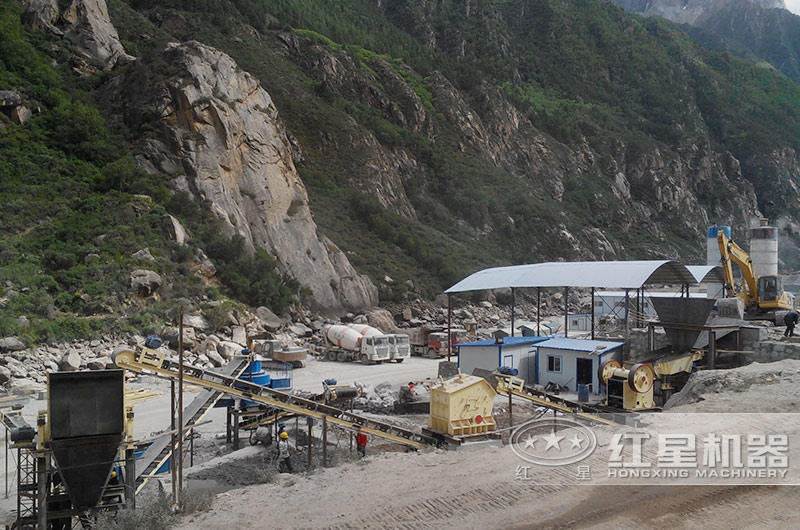 保守型固定機制砂生產線