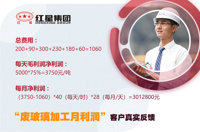 廢玻璃變廢為寶加工利潤(rùn)計(jì)算 廢玻璃變廢為寶加工利潤(rùn)計(jì)算