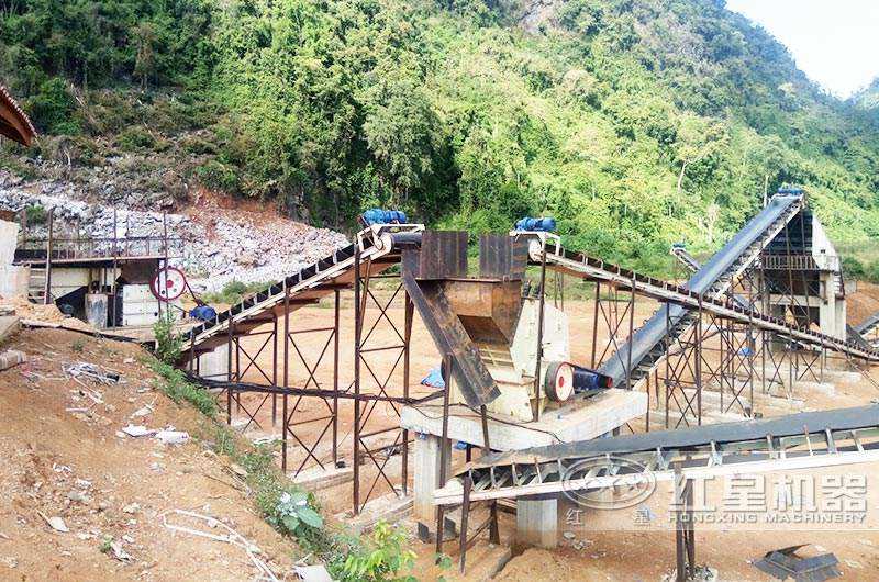 安徽客戶礦山破碎生產(chǎn)線 安徽客戶礦山破碎生產(chǎn)線