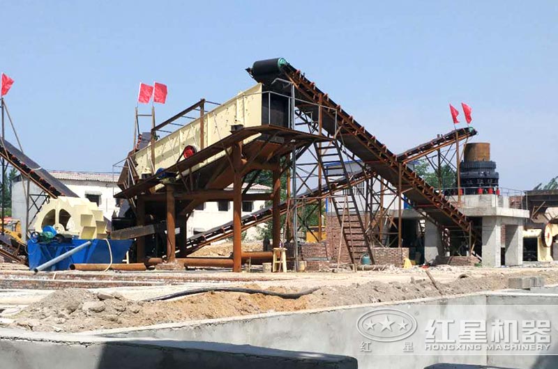 四川宜賓50萬方卵石制砂生產(chǎn)線 四川宜賓50萬方卵石制砂生產(chǎn)線