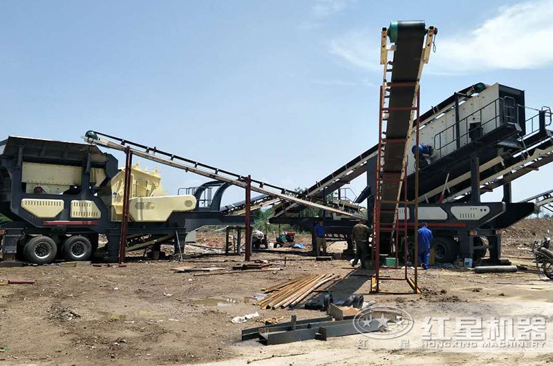 時產(chǎn)50噸山石移動石子機 時產(chǎn)50噸山石移動石子機