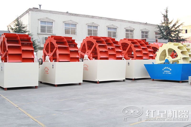 輪斗式洗砂機設備圖片 輪斗式洗砂機設備圖片