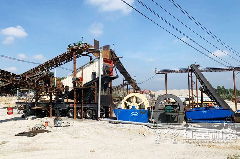 移動式機制砂生產(chǎn)線 移動式機制砂生產(chǎn)線