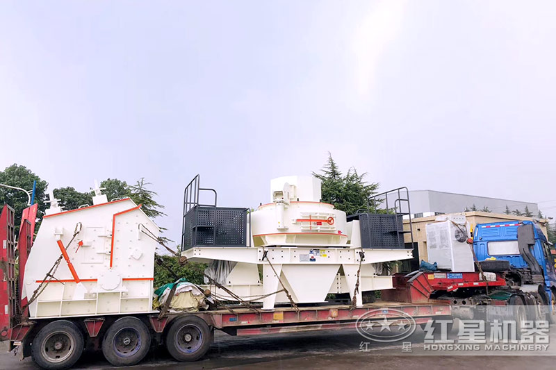 小型人工制沙機器發(fā)貨實拍 小型人工制沙機器發(fā)貨實拍