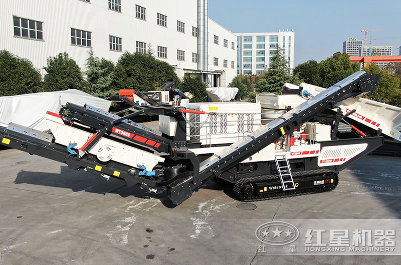 移動破石子機設備圖片-履帶式 移動破石子機設備圖片-履帶式