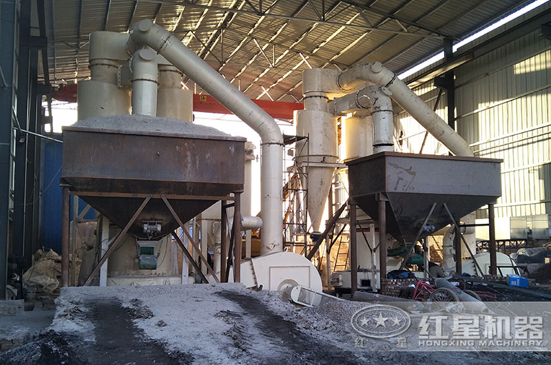 河南焦作一煤矸石磨粉加工客戶現場 河南焦作一煤矸石磨粉加工客戶現場