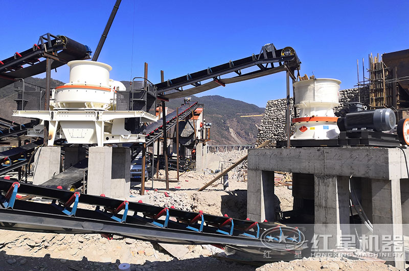 機制砂加工現場 機制砂加工現場