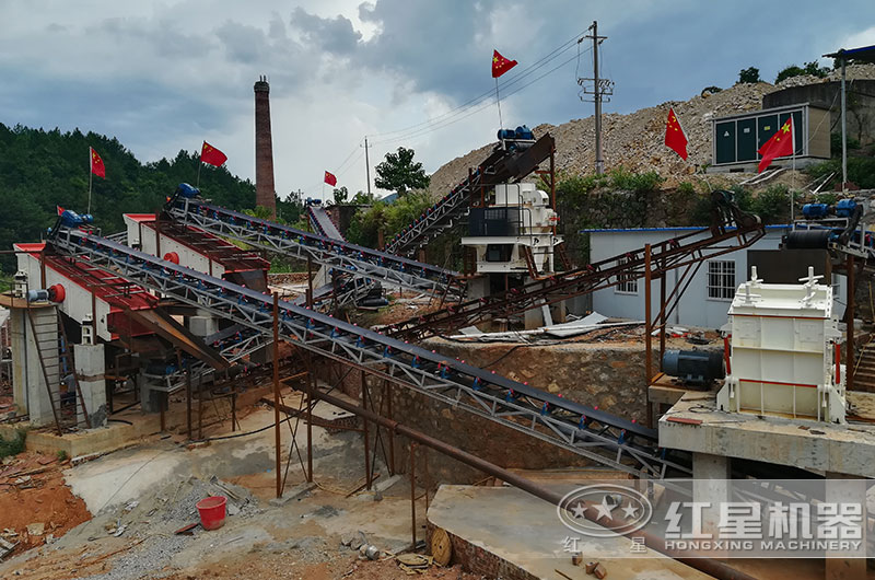 碎石生產客戶現場實拍 碎石生產客戶現場實拍