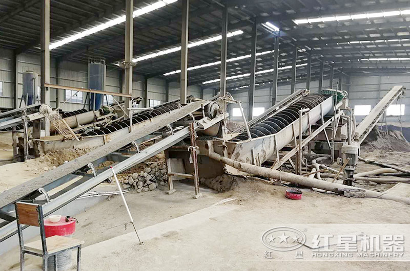 時產(chǎn)160噸/時螺旋洗砂機 時產(chǎn)160噸/時螺旋洗砂機